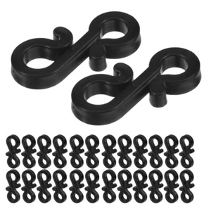 50 Pcs Christmas Tree Light Hook Gutter Hooks for Outdoor Lights - Picture 1 of 12