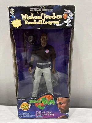 Figura de acción Michael Jordan jugador de béisbol Space Jam edición especial 1996 WB Toy Foto 1 de 4