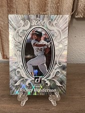 2023 Panini Donruss - Mr. 3000 Silver #M3K-6 Rickey Henderson 123/349