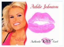 ASHLIE JOHNSON "KISS CARD" BENCHWARMER 2004 SERIES 2