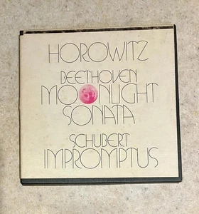 Beethoven Moonlight Sonata Schubert Horowitz Columbia IRI 6090 Reel To Reel VG - Picture 1 of 4
