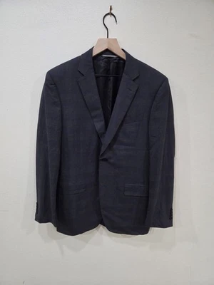 Canali серый чек Blazer куртка мужской размер ЕС 52L США 42L - Изображение 1 из 4