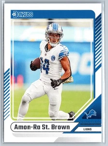 2024 Donruss #139 Amon-Ra St. Brown Detroit Lions - Picture 1 of 2