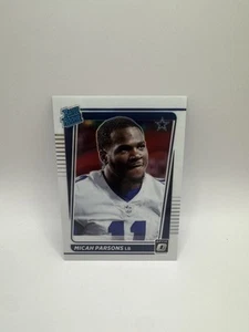 2021 Donruss Optic Micah Parsons Holo Variation RC Rated Rookie #245 - Picture 1 of 2