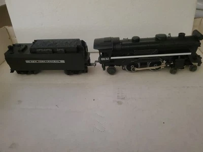 Lionel Trains O O27 Gauge 8632 4-4-2 Steam Locomotive /New York Central Tinder!! - Image 1 of 4