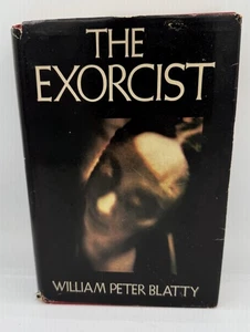 The Exorcist Dust Jacket Red Hardcover 1971 Book Club Edition William Blatty - Picture 1 of 12