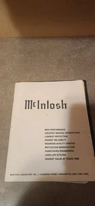 MCINTOSH PROSPEKT FÜR KOMPONENTEN / 1975 / 35 SEITEN / und andere - Bild 1 von 7