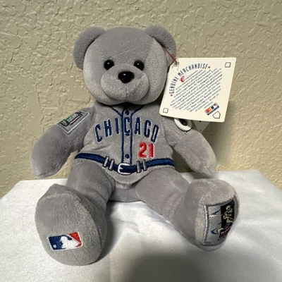 NUEVO CON ETIQUETAS 1999 All Star Game Team Bears Auténtico Chicago Cubs Sammy Sosa 21 De colección Foto 1 de 3