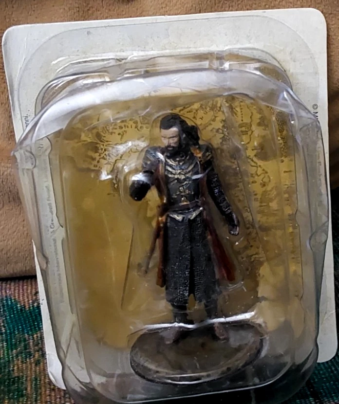 TOLKIEN Signore degli Anelli - statuina in piombo Isildur - New Line Cinema - Immagine 1 di 1