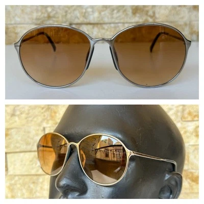 GAFAS DE SOL VINTAGE CARRERA PORSCHE DESIGN 5652 71 HECHAS EN ALEMANIA METAL AÑOS 80 NOS Foto 1 de 4