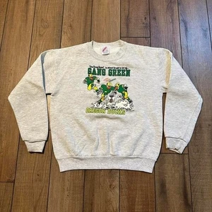 Vintage Oregon ducks gray crewneck sweatshirt size youth large 14-16 - Picture 1 of 5
