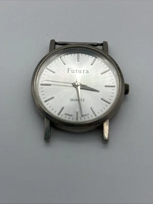 VTG Futura Silvertone Quartz Watch face Only  - Image 1 of 3