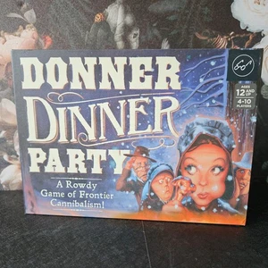 DINNER DINNER PARTY Spiel Chronik Bücher NEU Rowdy Game of Frontier Cannabalism - Bild 1 von 5