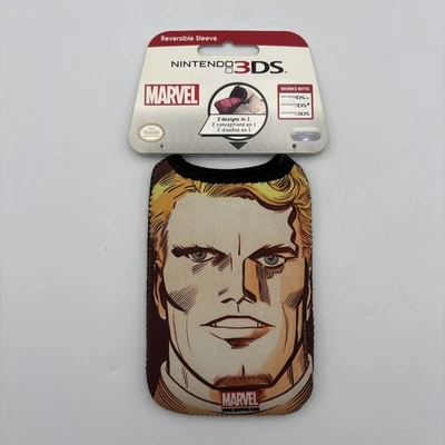 Marvel Nintendo 3DS Reversible Capitán América Funda 2 en 1 Nuevo Jack Kirby Foto 1 de 2