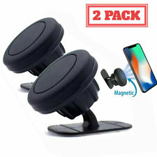 Magnetic 360° Gear Car Phone Holder Dashboard Rotation With Mounting Plate Mount