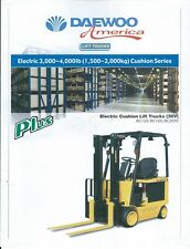 Fork Lift Truck Brochure - Daewoo - BC 15S 18S 20SC - 2004 - 2 items (LT417)