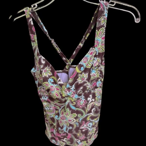 Top de natación Athletica 34FColorful estampado cachemir - Imagen 1 de 4
