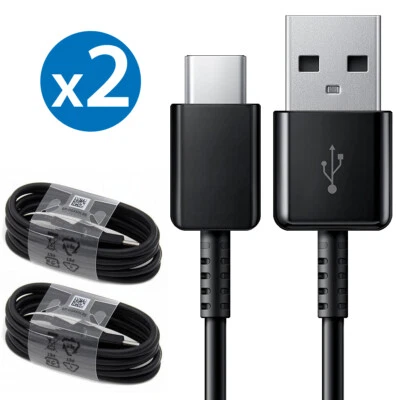 2-Pack For Samsung USB Type C Fast Charging Cable Galaxy S8 S9 S10 Plus Note 8 9 - Image 1 of 4