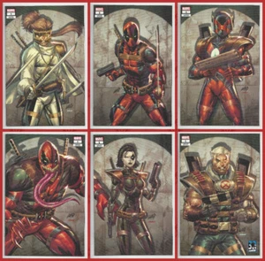 X-FORCE KILL SHOT ANNIVERSARY #1 CONNECTING VARIANT SET Cable Marvel 2022 NM- NM - Picture 1 of 9