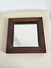 Antique Mahogany Or Rosewood Picture Frame With Mirror & Black Inner Border