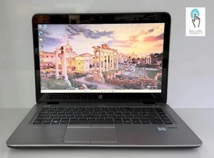 HP EliteBook 840 G4 14" 1080 Touch i5 7300U 2.6 GHz 16Gb Ram 128Gb SSD Win 11 P - Picture 1 of 16