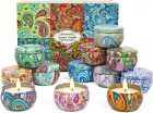 Alikiai Scented Candles Gifts for Women, Home, 12 Pack Multicolor 