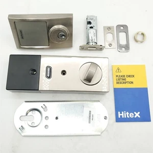 Schlage Encode Smart WiFi Deadbolt Lock for Front Door, Satin Nickel *READ* - Picture 1 of 1