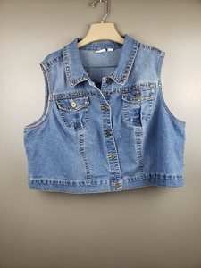 cato plus size denim jacket