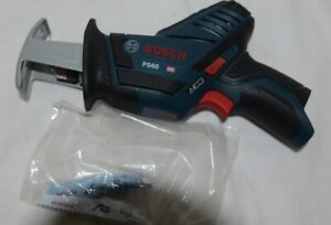Bosch PS60 Reciprocating Saw 12V Tool Only Cordless 2 Blades