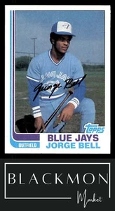 1982 Topps #254 Jorge Bell - Picture 1 of 2