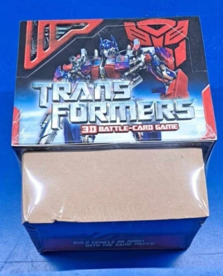 Transformers 3D Juego de Cartas de Batalla NUEVO Caja de refuerzo sellada de fábrica 30 paquetes por caja Foto 1 de 3