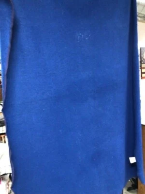 Vintage Ralph Lauren 100% polyester Throw  Blanket Blue Made in USA  50" x 68"  - Image 1 of 4