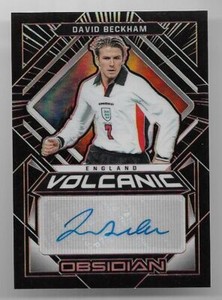 2021-22 Panini Obsidian Autograph Auto Card :David Beckham #35/85