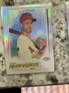 2020 TOPPS ALLEN & GINTER REFRACTOR CARD ANGELS TOMMY LA STELLA #154 - Picture 1 of 1