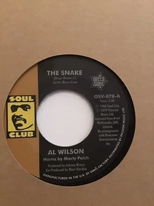 Al Wilson - The Snake / Show And Tell - Mint - Picture 1 of 2