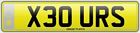 Our X3 Bmw Number Plate X30 Urs Nice X3 Registration No Added Fees Sept 2000 On