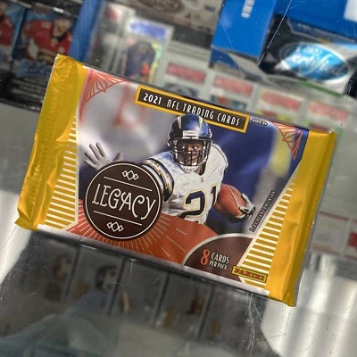 2021 Panini NFL Legacy Football Hobby Pack (8 Cards) - Image 1 of 2