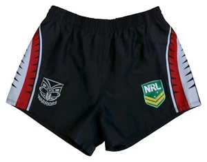 NRL NEW ZEALAND WARRIORS RUGBY LEAGUE SHORTS ISC SIZE M - Picture 1 of 7