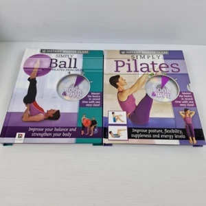 Instant Master Class Simply Ball And Simply Pilates Book And Dvd Set - Picture 1 of 15