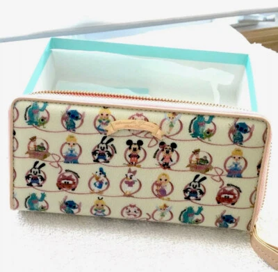 Disney Samantha Thavasa 30th Anniversary Tokyo Disneyland large Zippy Wallet - Image 1 of 4