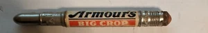 Vintage Advertising Bullet Pencil ARMOUR'S Big Crop Fertilizers - Picture 1 of 4