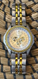 MPH Quartz Water Resistant Wristwatch Stainless Steel Case Men’s Watch - Picture 1 of 10