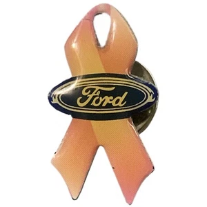 Ford Breast Cancer Awareness Pink Ribbon Souvenir Pin - Bild 1 von 2