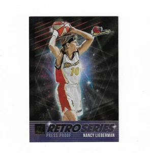 2019 Panini Donruss WNBA Retro Series Gold Laser Nancy Lieberman Card-#/10 - Picture 1 of 2