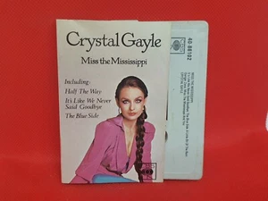 Crystal Gayle - Miss The Mississippi (1979) Cassette RARE (VG+) - Picture 1 of 2