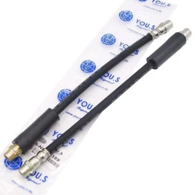 2 x Manguera de freno original You.S eje delantero para Audi 90 (89, 89Q, 8A, B3) Foto 1 de 2