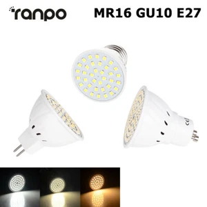 3W 5W 7W LED Spotlight MR16 GU10 E27 2835SMD Light Lamps 220V 240V 12V 24V - Picture 1 of 13