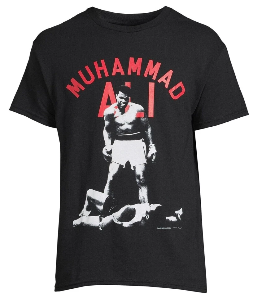 Muhammad Ali Men's Black Thresh T-Shirt L 42-44