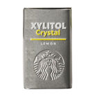 Starbucks cristal xylitol bonbons citron 28 g boîte en étain collations sans sucre dessert