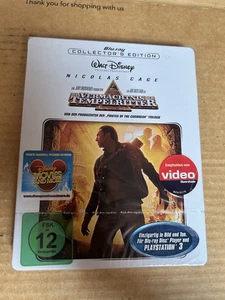 National Treasure 1 - Reg Free Blu Ray Steelbook NEW & SEALED Rare Nicolas Cage - Picture 1 of 4